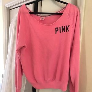Victoria’s Secret PINK off the shoulder sweater